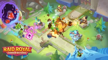 Raid Royal: Tower Defense - скриншот 1