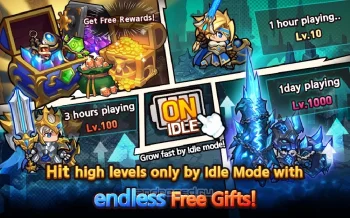 Raid the Dungeon : Idle RPG - скриншот 4