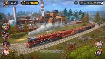 Railroad Empire: Игра в поезда - скриншот 1