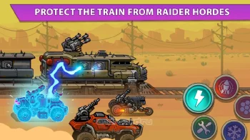 Rails of Fury: Post Apocalyptic PvE Train Survival - скриншот 1