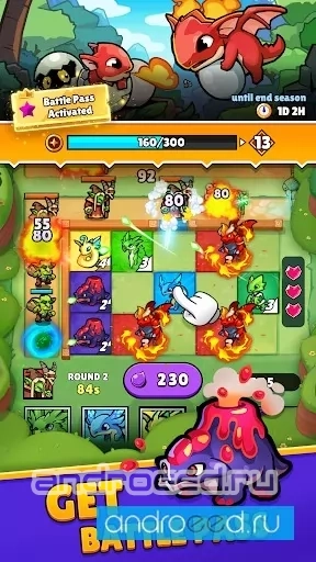 Random Dragons: PVP & TD game - скриншот 4