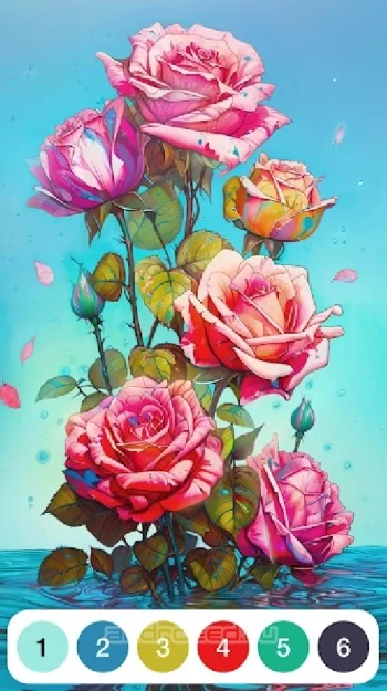 Раскраски Paint by Number - скриншот 1