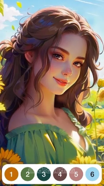 Раскраски Paint by Number - скриншот 2