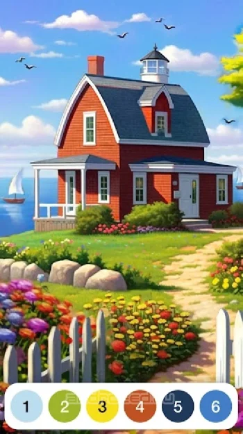 Раскраски Paint by Number - скриншот 4