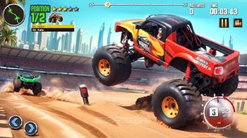 Real Monster Truck Demolition Derby Crash Stunts - скриншот 1