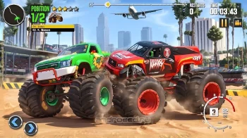Real Monster Truck Demolition Derby Crash Stunts - скриншот 3