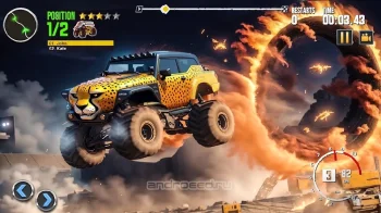Real Monster Truck Demolition Derby Crash Stunts - скриншот 4