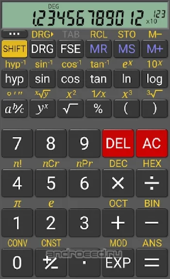 RealCalc Plus - скриншот 1