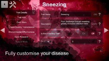 Редактор сценариев Plague Inc. - скриншот 4