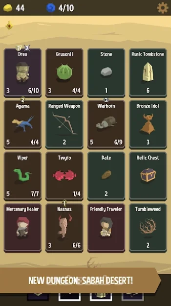 Relics of the Fallen - Roguelike Card Game - скриншот 1