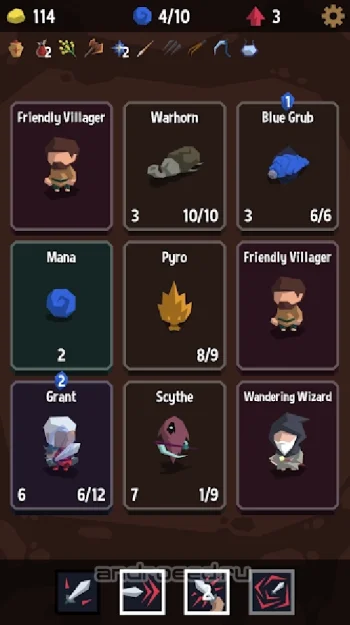 Relics of the Fallen - Roguelike Card Game - скриншот 2