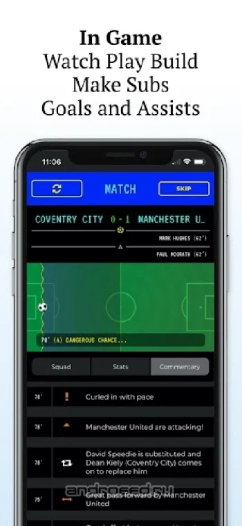 Retro Football Management - скриншот 3