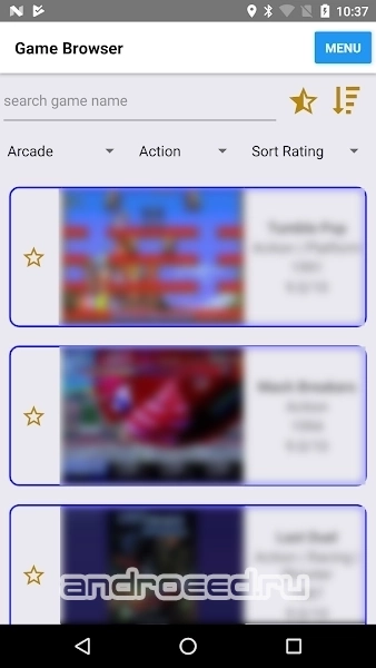Retro Game Center (enjoy classic/emulation games) - скриншот 4