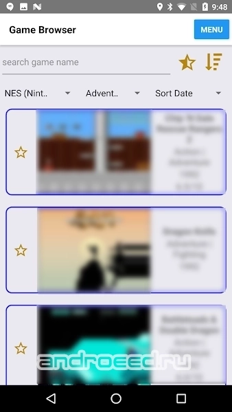 Retro Game Center (enjoy classic/emulation games) - скриншот 1