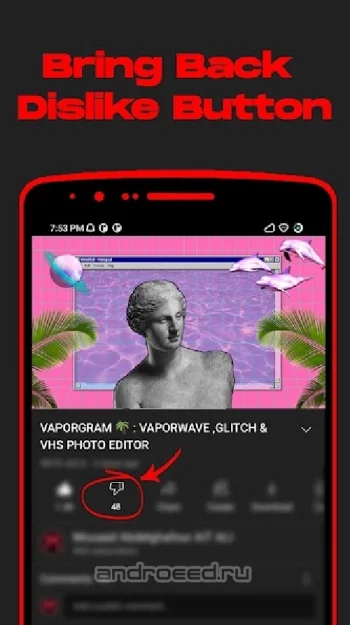 Return Dislike Button - скриншот 1
