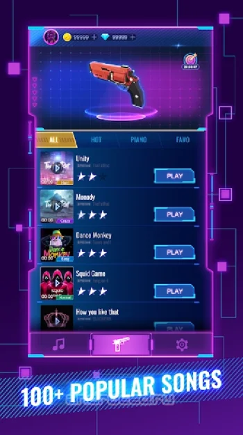 Rhythm Fire-EDM Shooting Game - скриншот 1