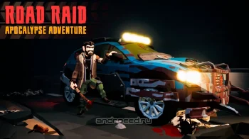 Road Raid: Головоломка Приключение Зомби Выживание - скриншот 1