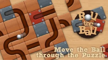 Roll the Ball® - slide puzzle - скриншот 1