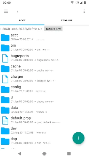 Root Explorer - скриншот 1