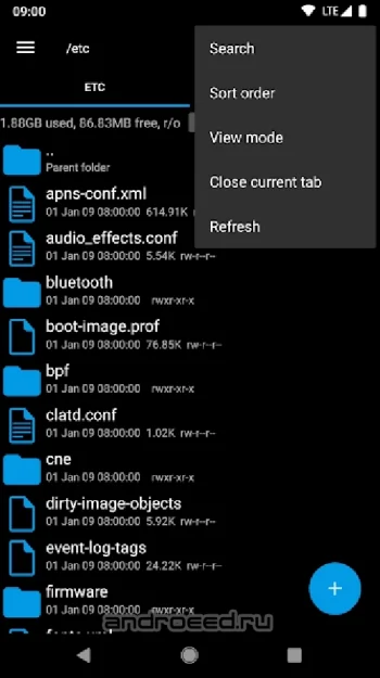 Root Explorer - скриншот 2