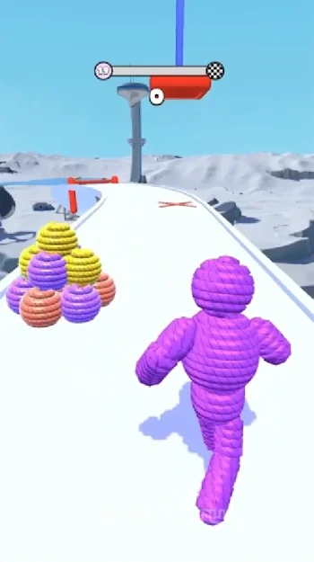 Rope-Man Run - скриншот 1
