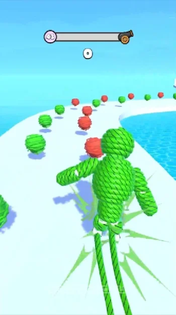 Rope-Man Run - скриншот 2