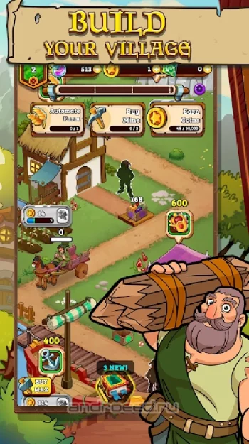 Royal Idle: Medieval Quest - скриншот 1