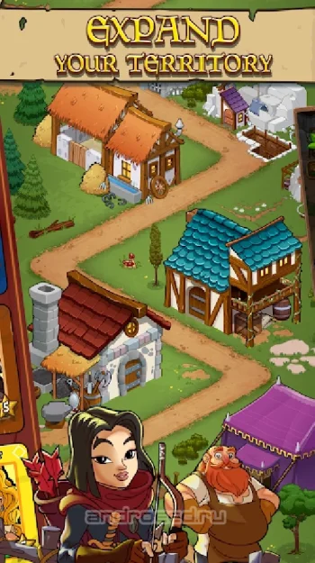 Royal Idle: Medieval Quest - скриншот 3