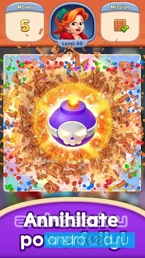 Sallys Family: Match 3 Puzzle - скриншот 2