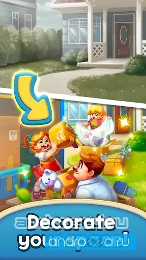 Sallys Family: Match 3 Puzzle - скриншот 3