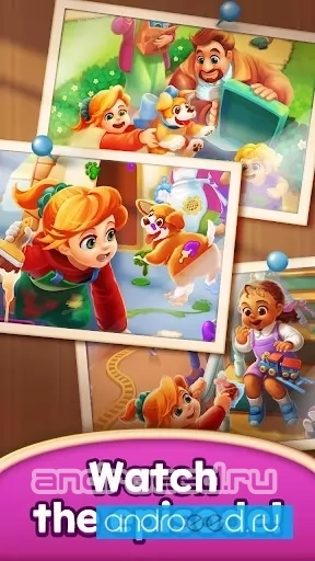 Sallys Family: Match 3 Puzzle - скриншот 4