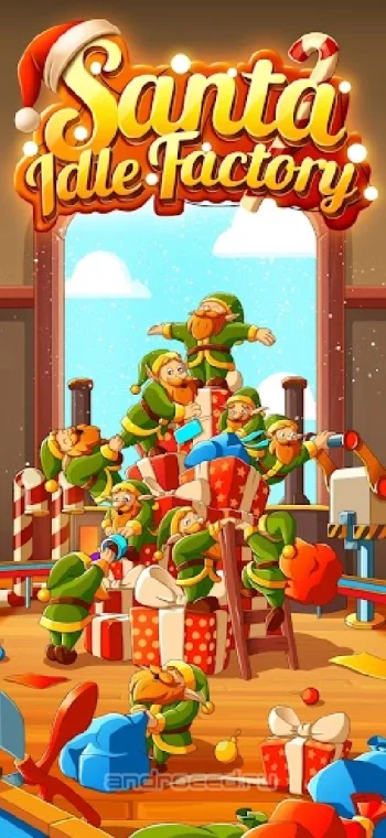 Santa Idle Factory - скриншот 1
