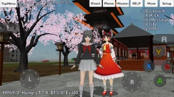 School Girls Simulator - скриншот 2