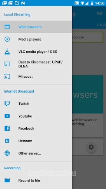 Screen Stream Mirroring Pro - скриншот 1