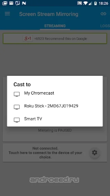 Screen Stream Mirroring Pro - скриншот 2