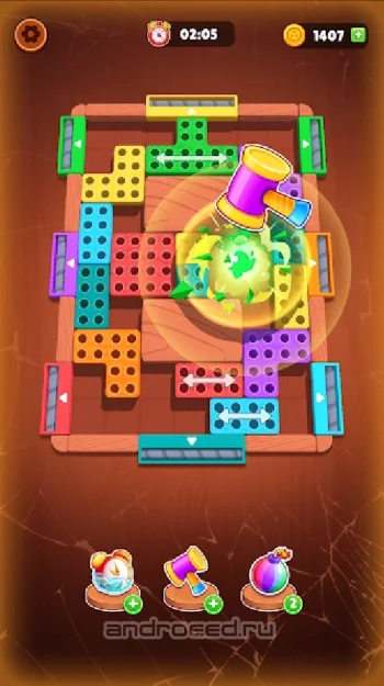 Screw Block Escape - скриншот 1