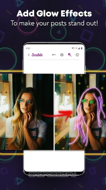 Scribbl - Эффект анимации Scribble (видео и фото) - скриншот 4