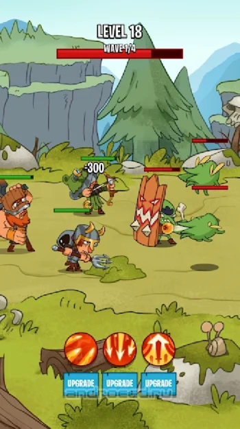 Semi Heroes 2: Endless Battle RPG Offline Game - скриншот 1