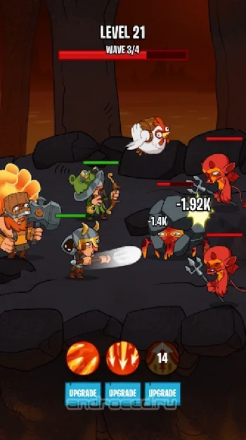 Semi Heroes 2: Endless Battle RPG Offline Game - скриншот 4