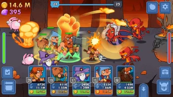Semi Heroes: Idle RPG - скриншот 2