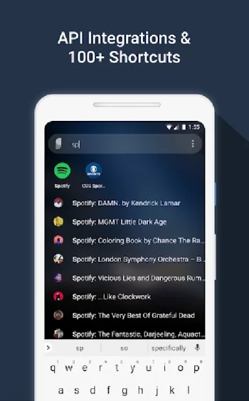 Sesame - Universal Search and Shortcuts - скриншот 2