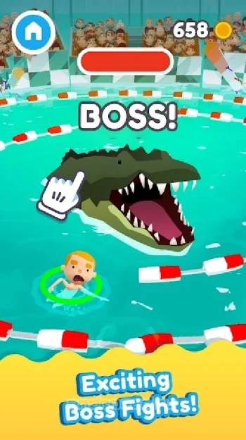 Shark Escape 3D - Swim Fast! - скриншот 3