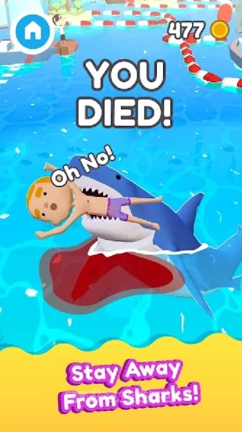 Shark Escape 3D - Swim Fast! - скриншот 5