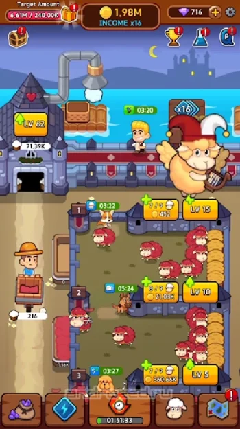 Sheep Farm : Idle Games & Tycoon - скриншот 5
