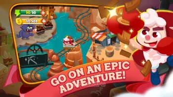 Sheepong : Match-3 Adventure - скриншот 1