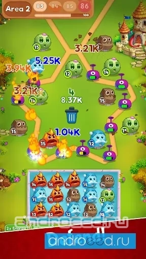 ShooterLand: Idle Merge Plants - Tower Defense - скриншот 1