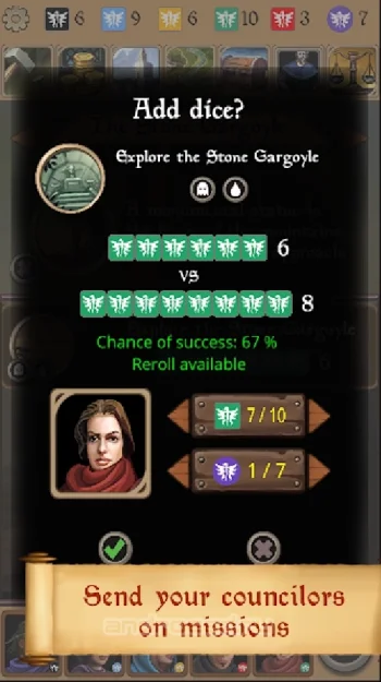 Silmaris - strategic boardgame and text adventures - скриншот 5