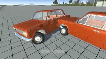 Simple Car Crash Physics Simulator Demo - скриншот 3