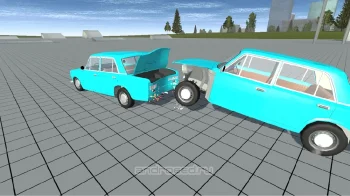 Simple Car Crash Physics Simulator Demo - скриншот 4