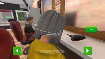Симулятор парикмахерской 3D - скриншот 3